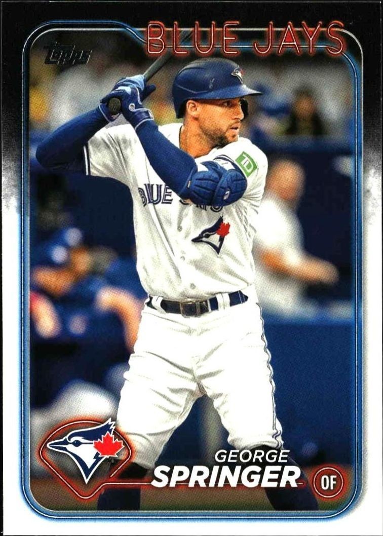 2024 Topps Series 1 George Springer #72 trading card