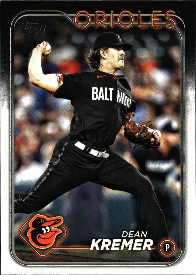 2024 Topps Series 1 Dean Kremer #336 trading card