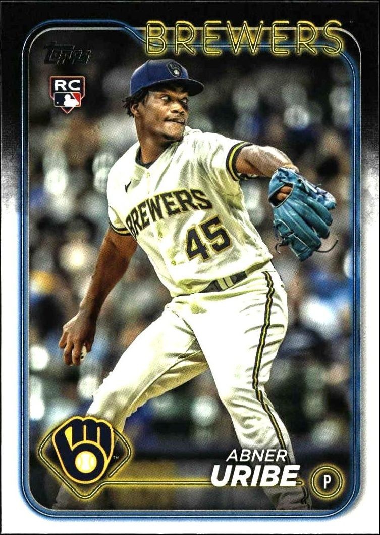 2024 Topps Series 1 Abner Uribe #310 trading card