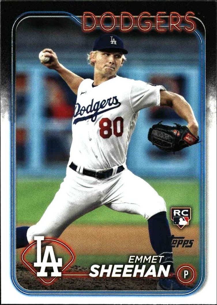 2024 Topps Series 1 Emmet Sheehan #283 trading card