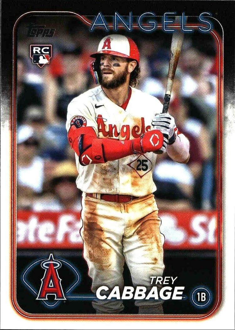 2024 Topps Series 1 Trey Cabbage #321 trading card