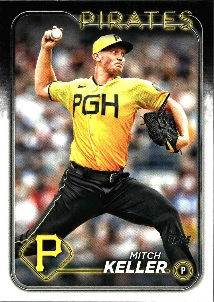 2024 Topps Series 1 Mitch Keller #230 trading card