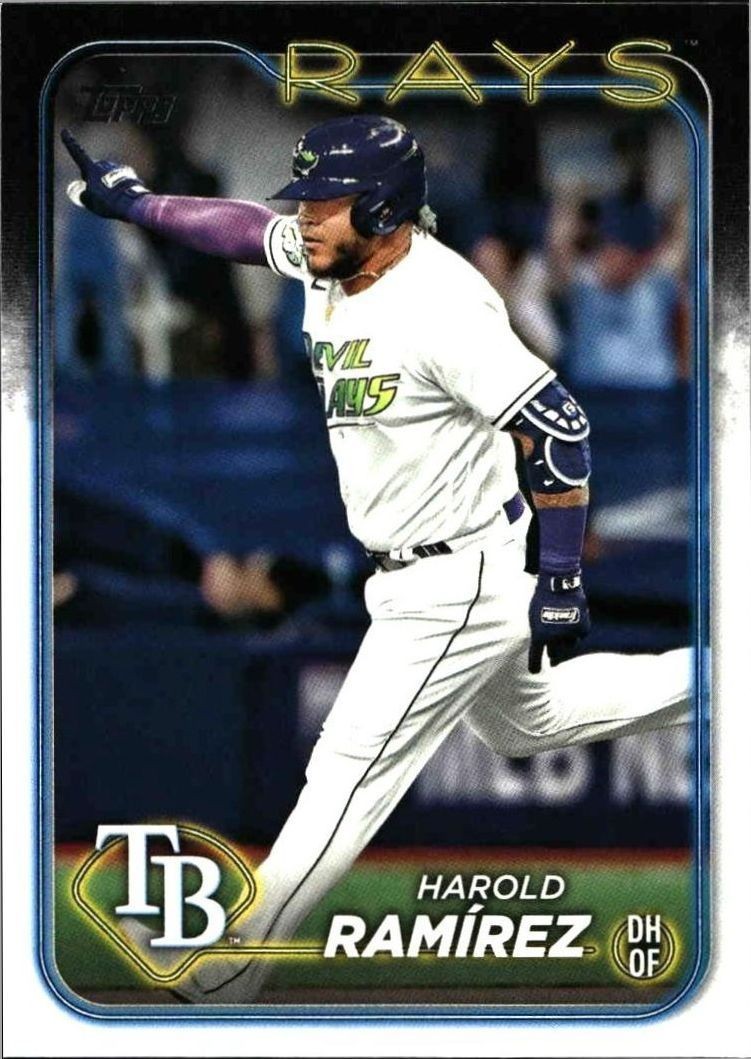 2024 Topps Series 1 Harold Ramírez #256 trading card