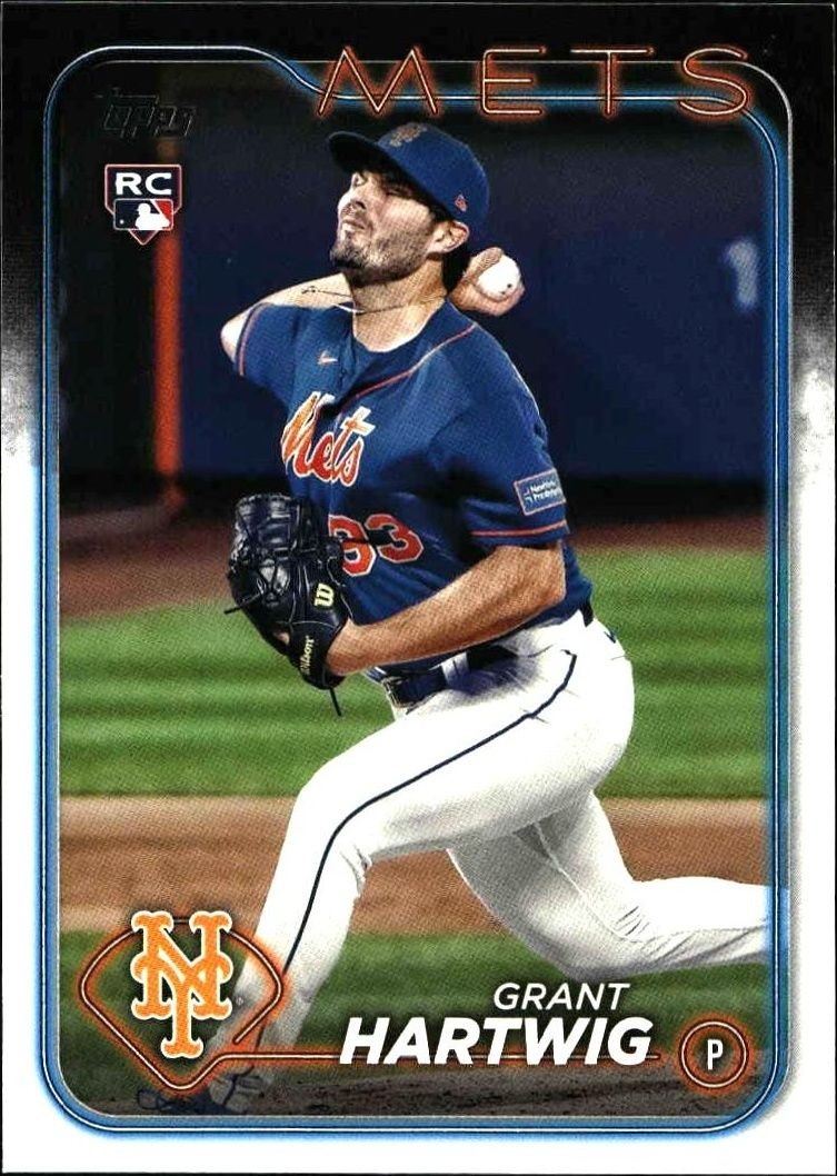 2024 Topps Series 1 Grant Hartwig #130 trading card