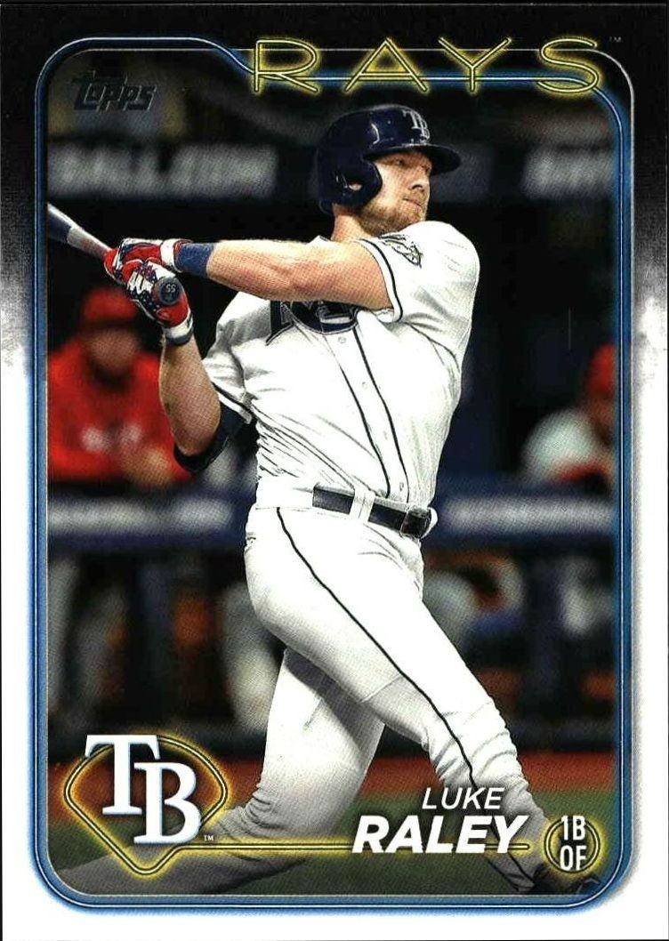 2024 Topps Series 1 Luke Raley #181 trading card