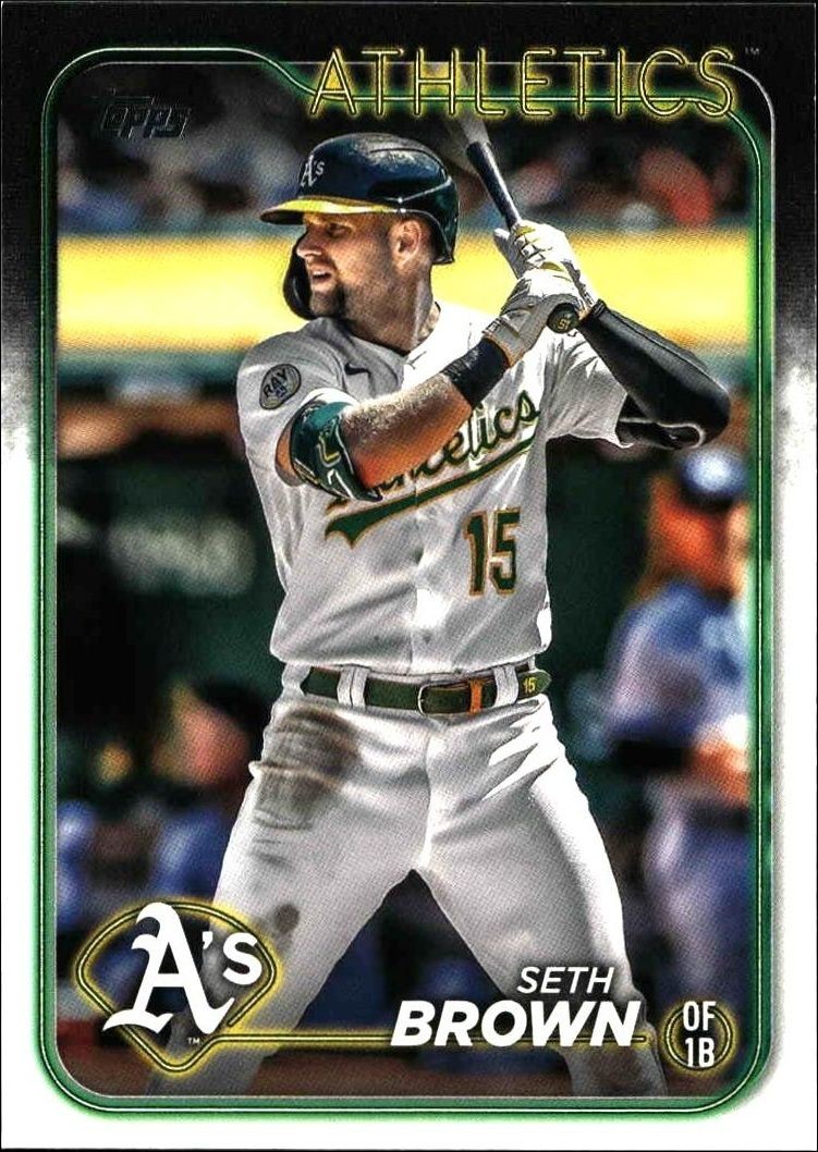 2024 Topps Series 1 Seth Brown #79 trading card