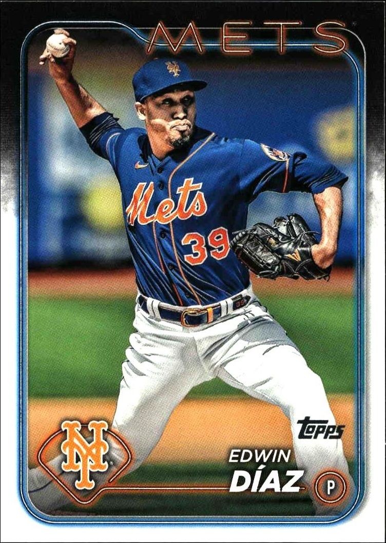 2024 Topps Series 1 Edwin Díaz #120 trading card