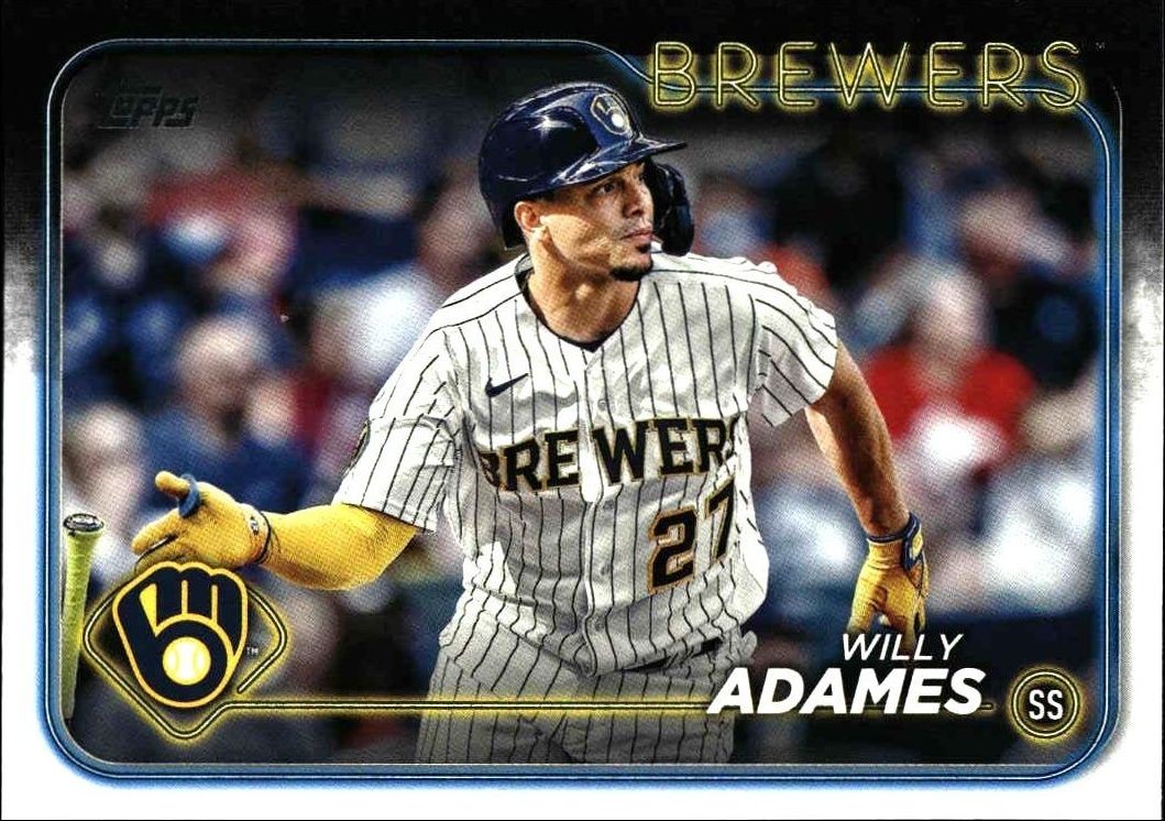 2024 Topps Series 1 Willy Adames #33 trading card