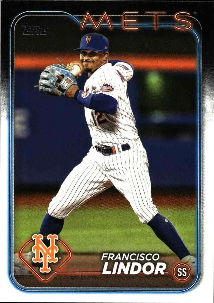 2024 Topps Series 2 Francisco Lindor #650 trading card