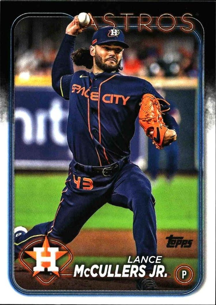 2024 Topps Series 2 Lance McCullers Jr. #588 trading card