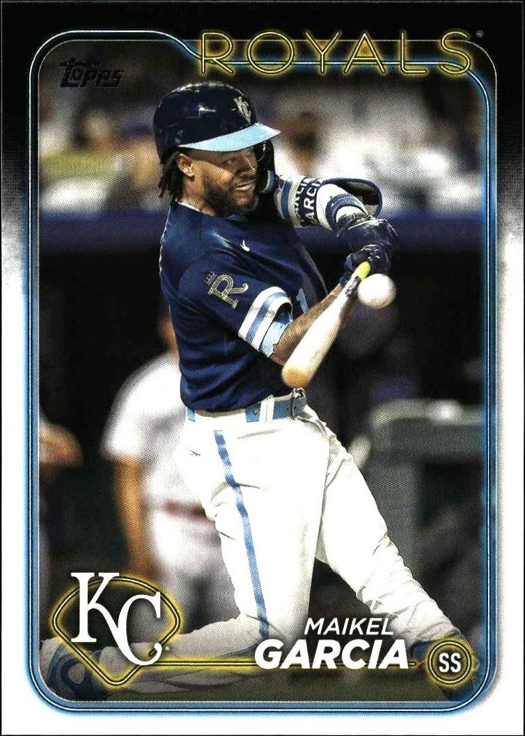 2024 Topps Series 1 Maikel Garcia #342 trading card