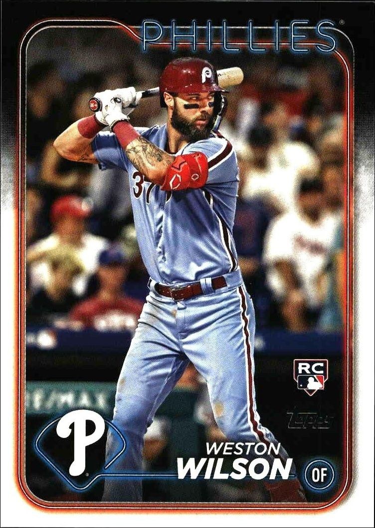 2024 Topps Series 2 Weston Wilson #658 trading card