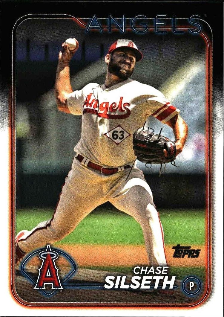 2024 Topps Series 2 Chase Silseth #585 trading card