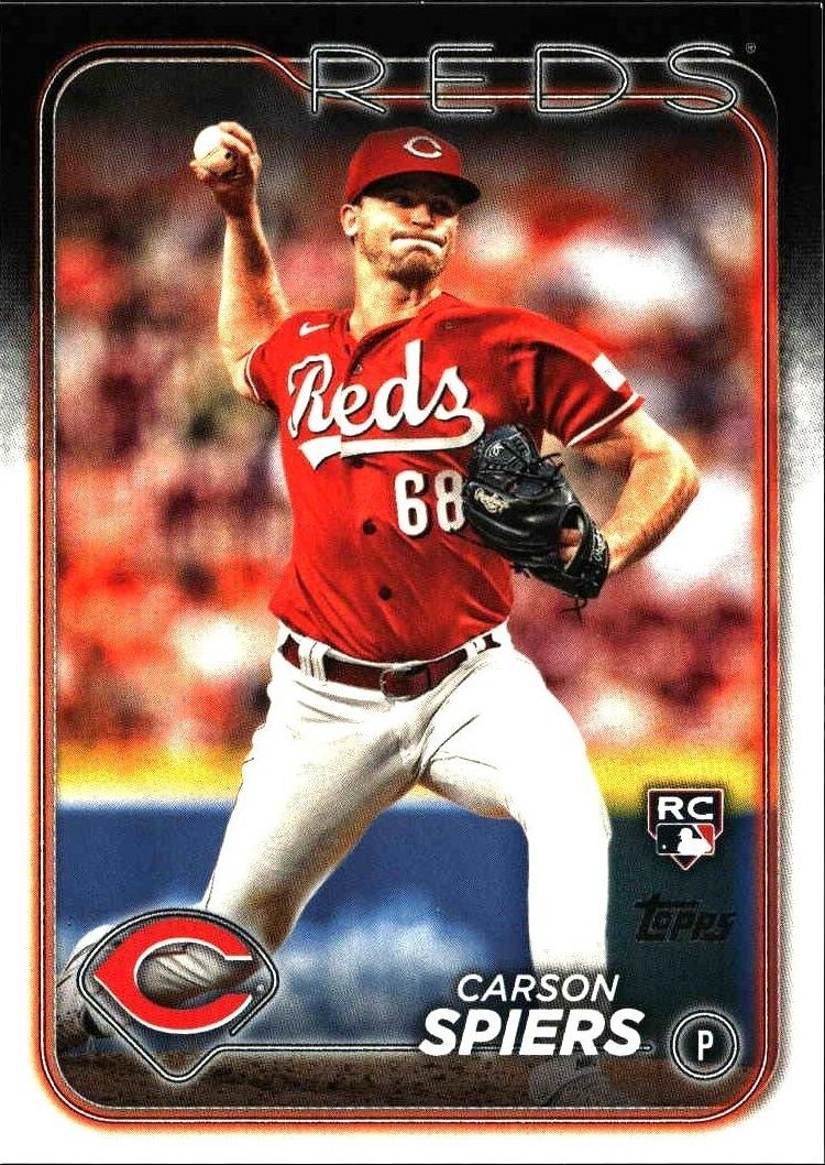 2024 Topps Series 2 Carson Spiers #365 trading card