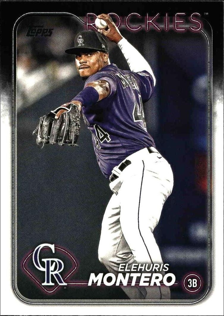 2024 Topps Series 1 Elehuris Montero #341 trading card