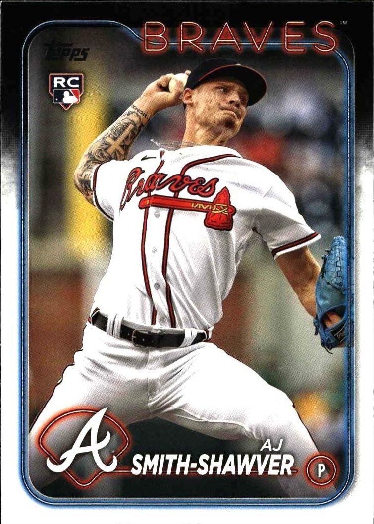 2024 Topps Series 1 AJ Smith-Shawver #117 trading card