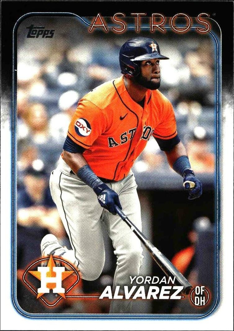 2024 Topps Series 1 Yordan Alvarez #273 trading card