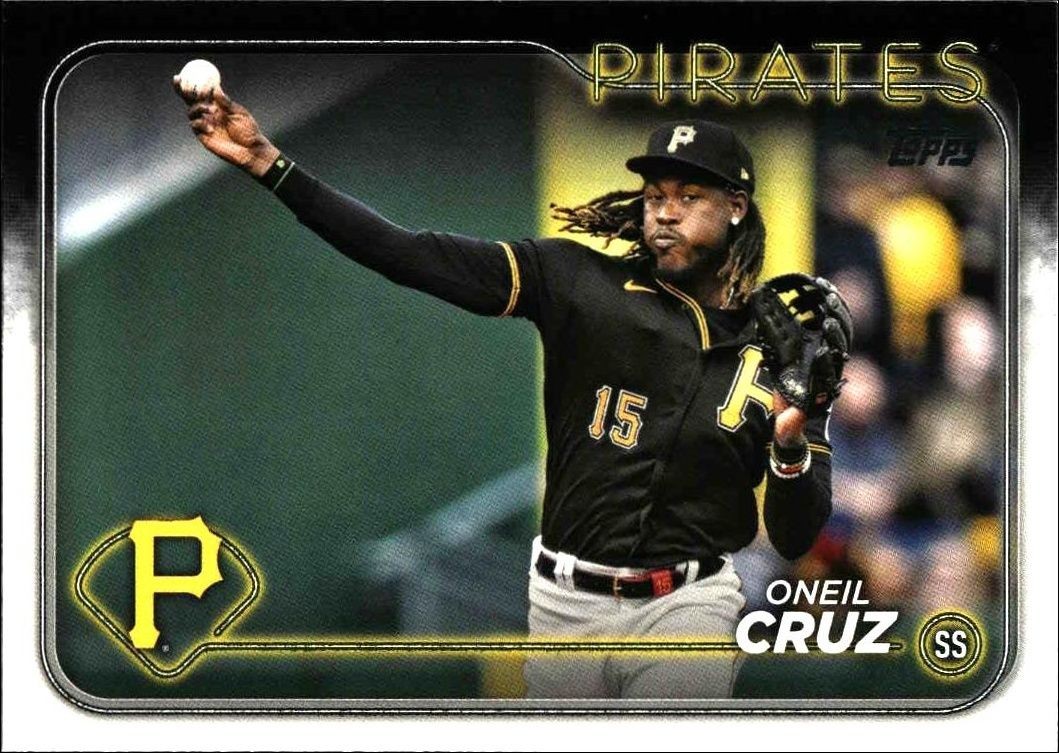 2024 Topps Series 1 Oneil Cruz #90 trading card