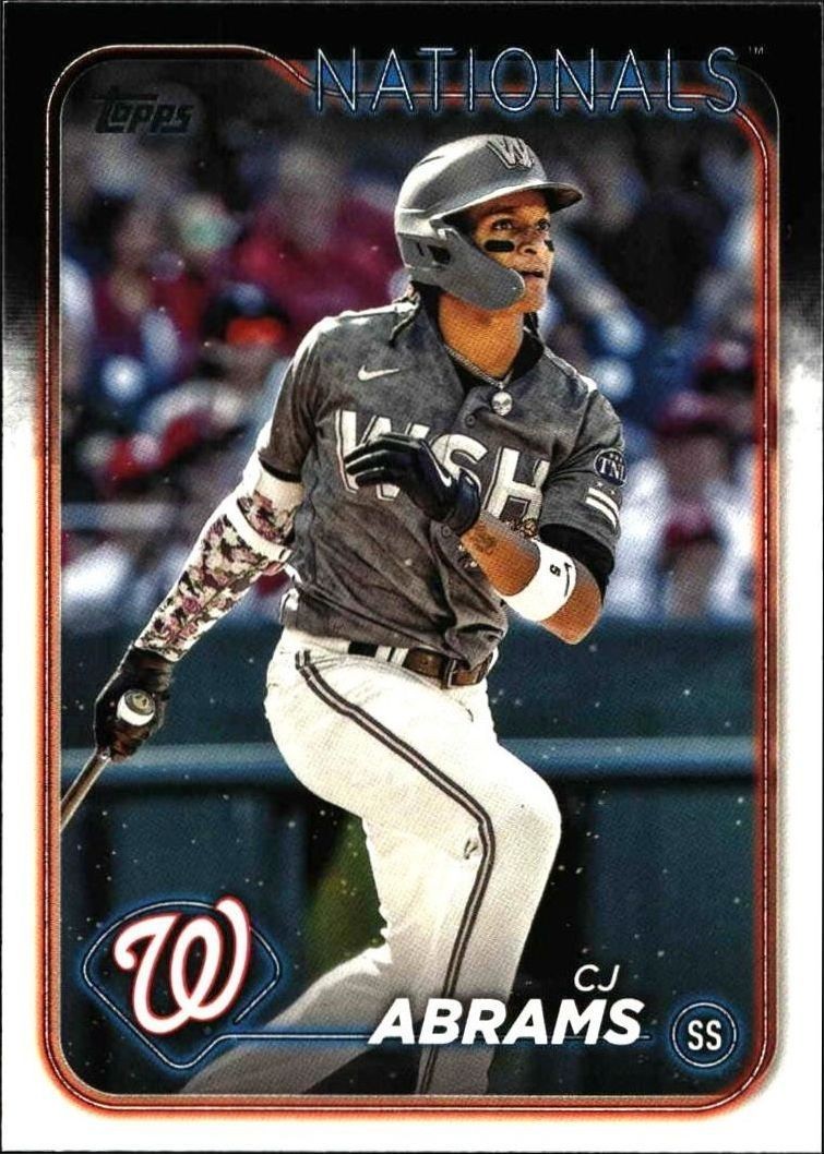 2024 Topps Series 1 CJ Abrams #37 trading card