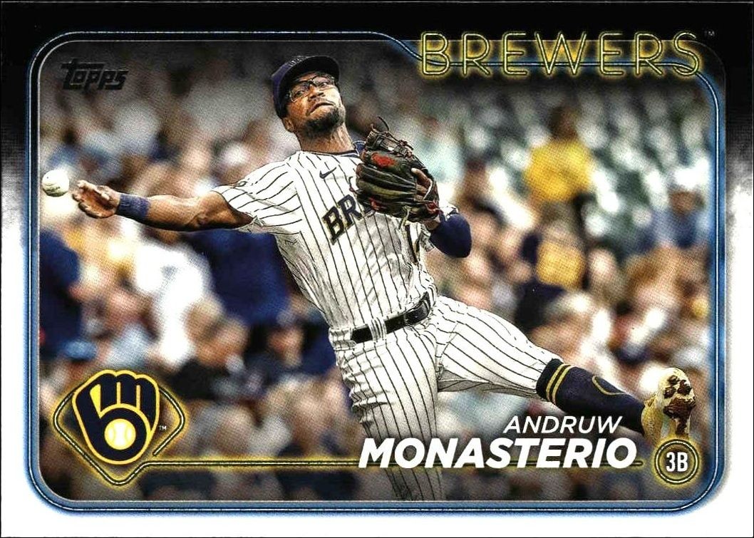 2024 Topps Series 1 Andruw Monasterio #240 trading card