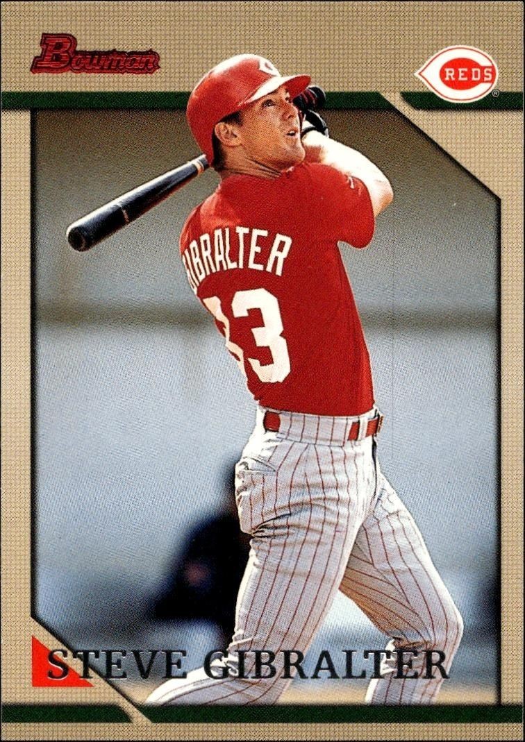 1996 Bowman Steve Gibralter #128 trading card
