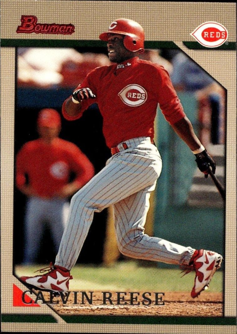 1996 Bowman Calvin Reese #200 trading card