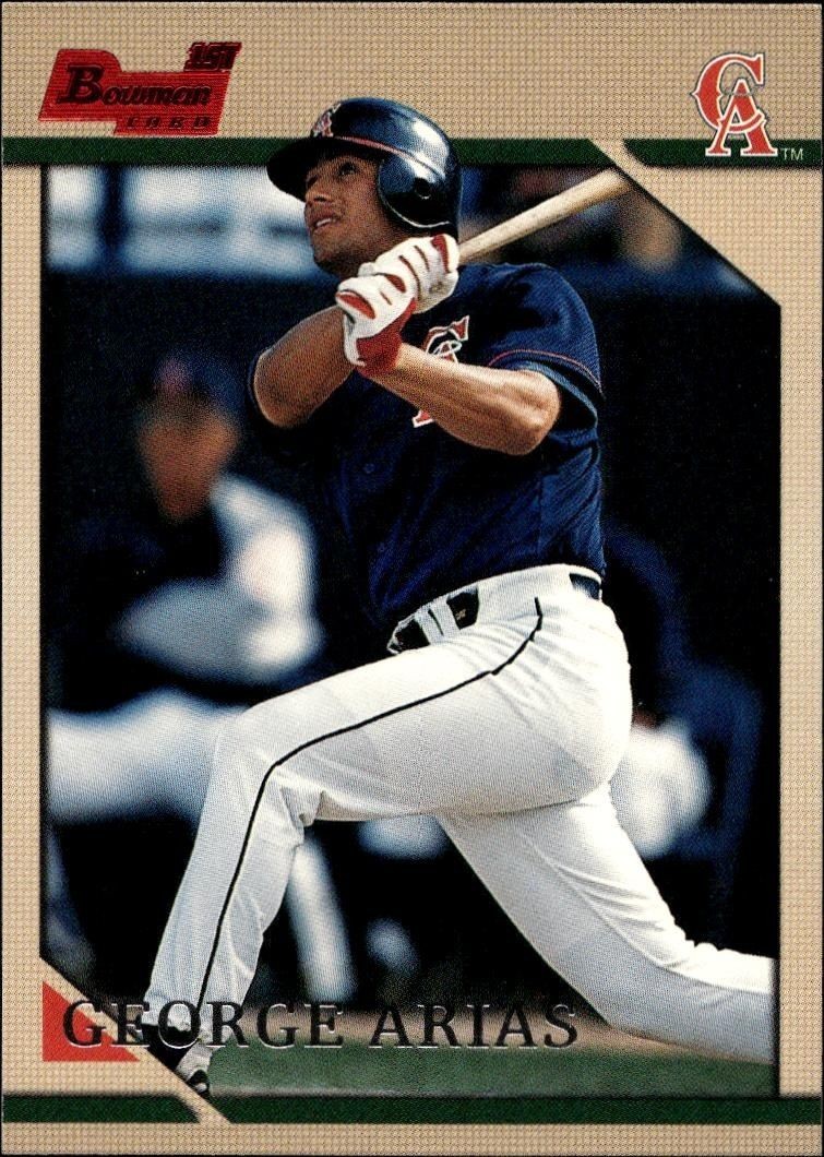1996 Bowman George Arias #202 trading card