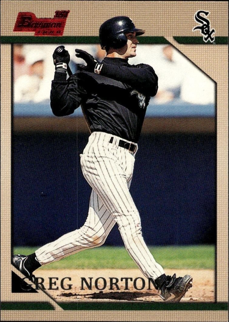 1996 Bowman Greg Norton #234 trading card