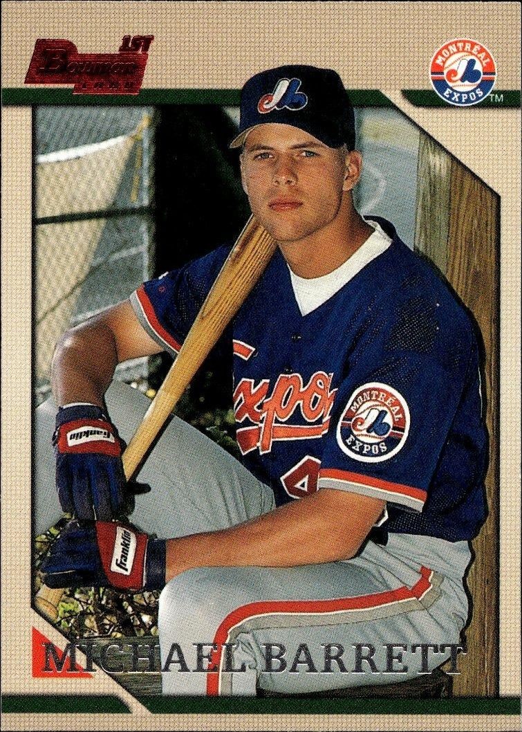 1996 Bowman Michael Barrett #249 trading card