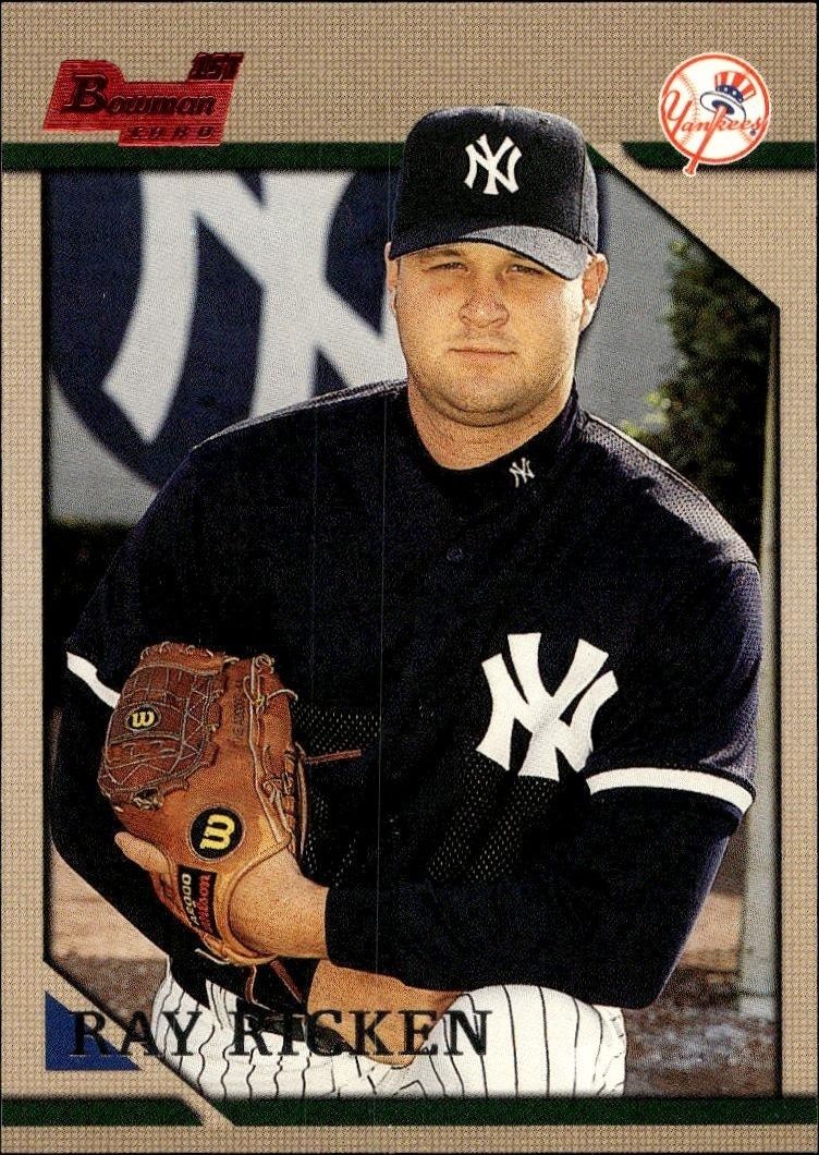 1996 Bowman Ray Ricken #327 trading card