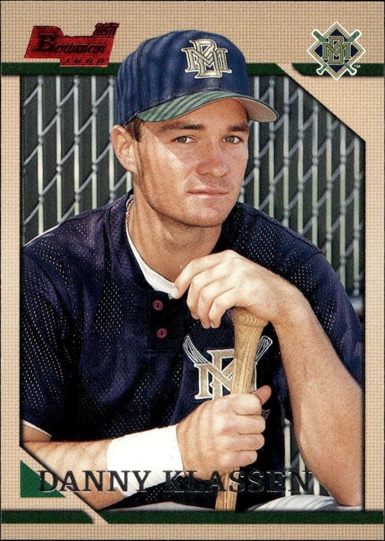 1996 Bowman Danny Klassen #328 trading card