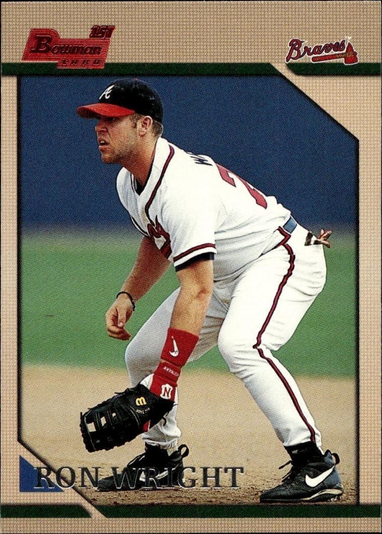 1996 Bowman Ron Wright #337 trading card