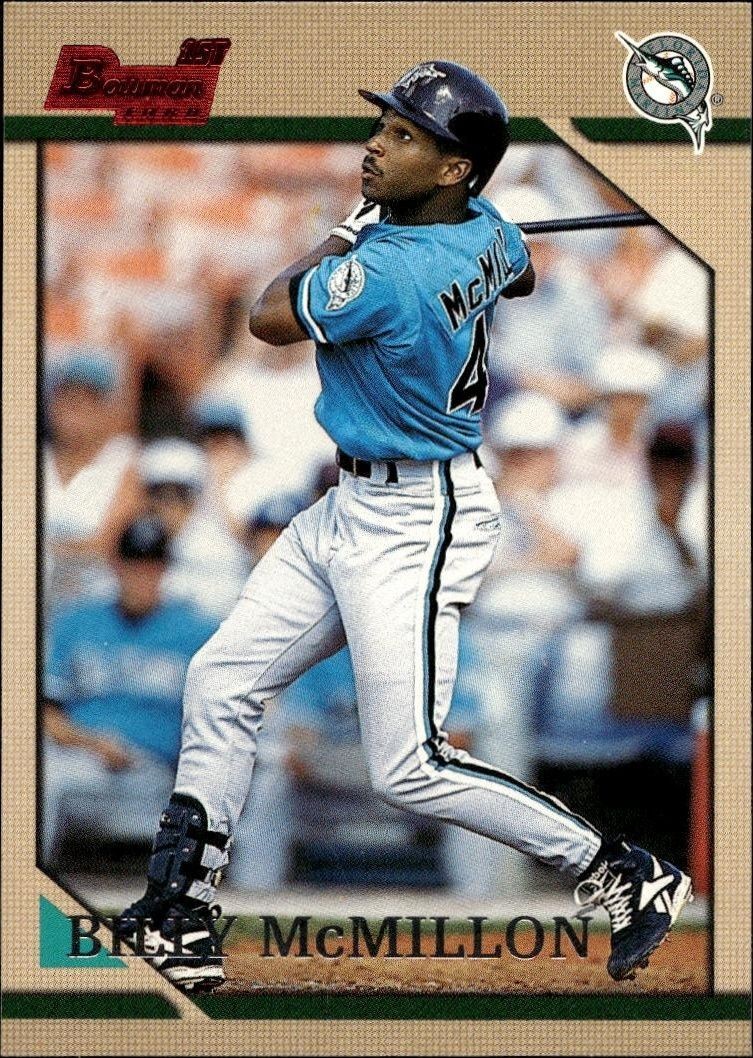1996 Bowman Billy McMillon #209 trading card