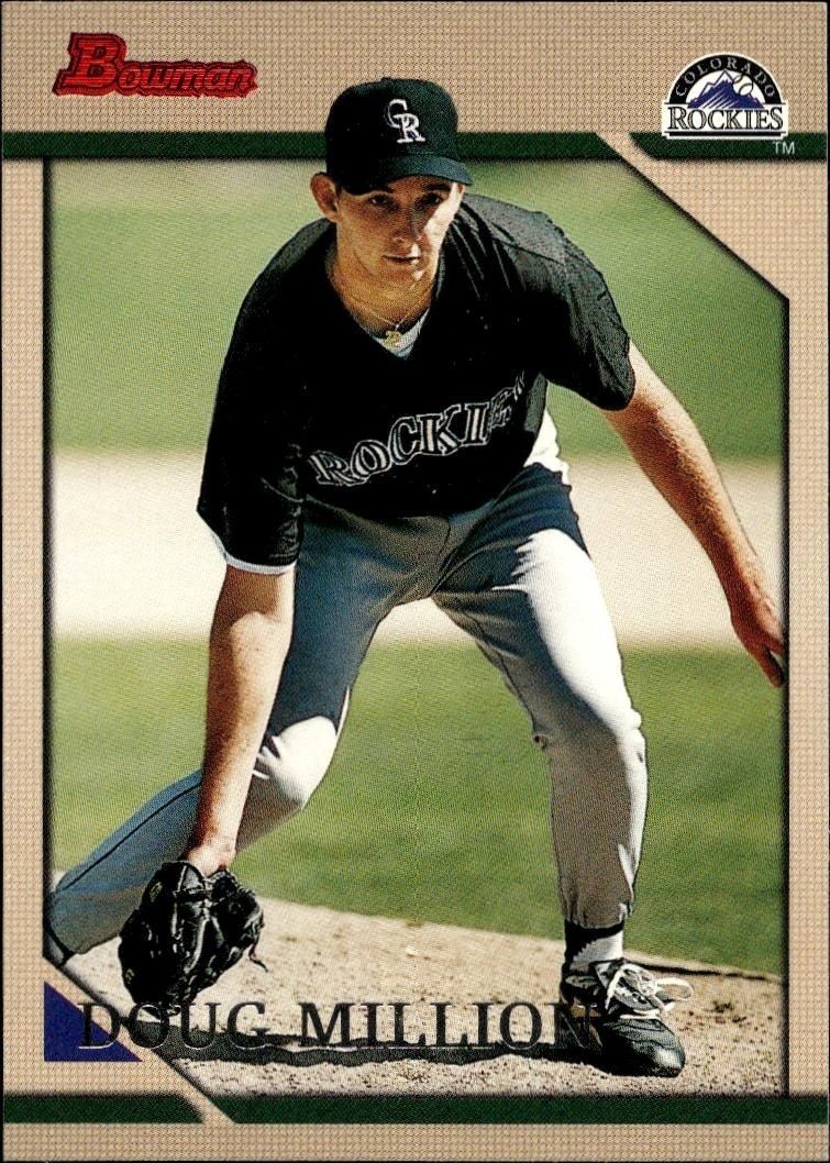1996 Bowman Doug Million #218 trading card