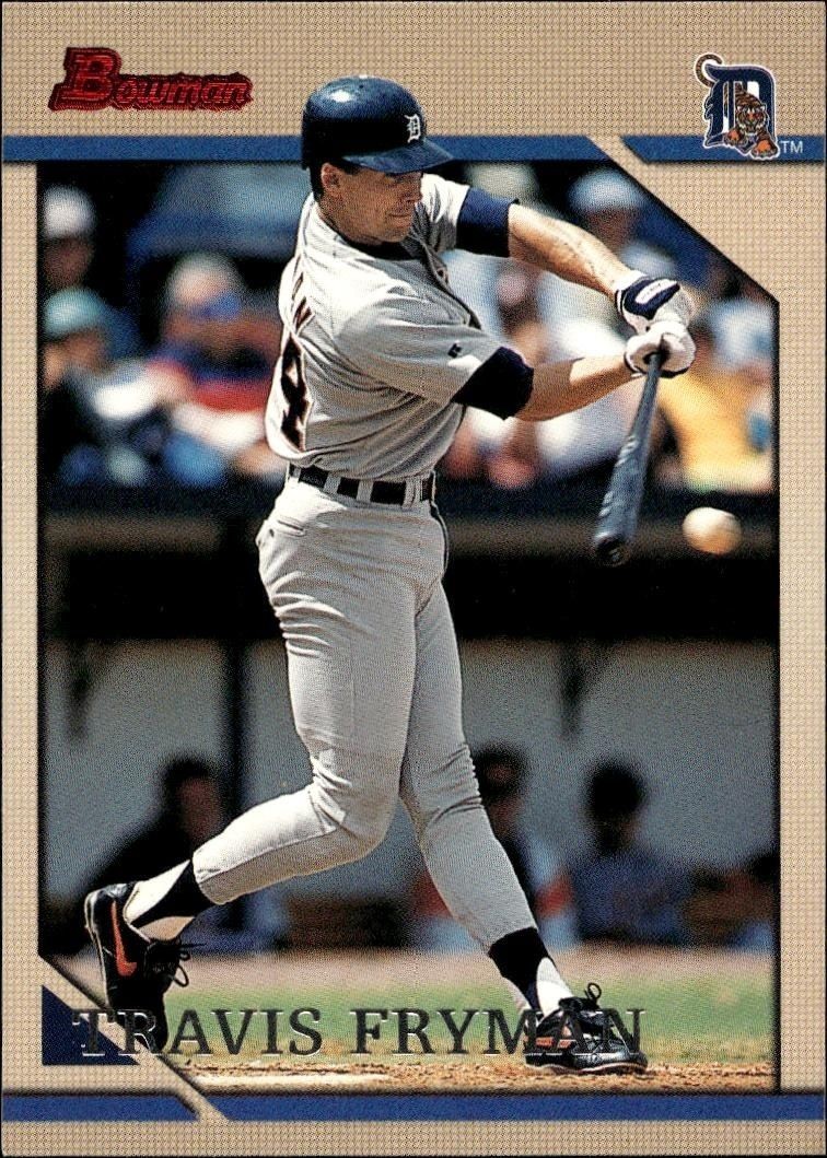 1996 Bowman Travis Fryman #106 trading card