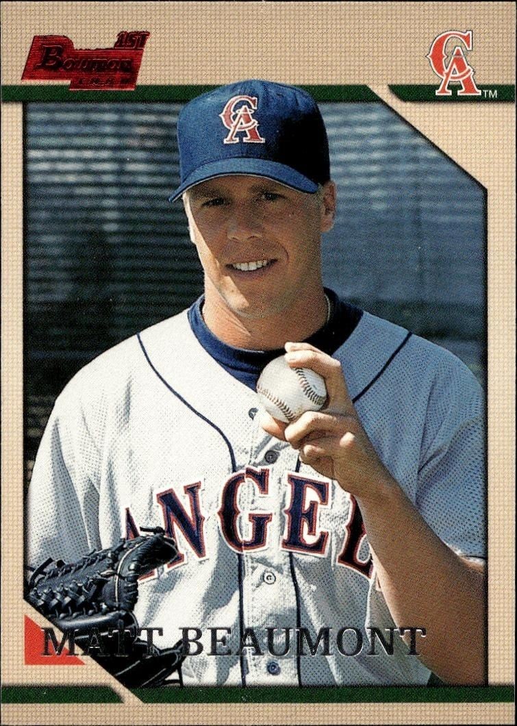 1996 Bowman Matt Beaumont #331 trading card