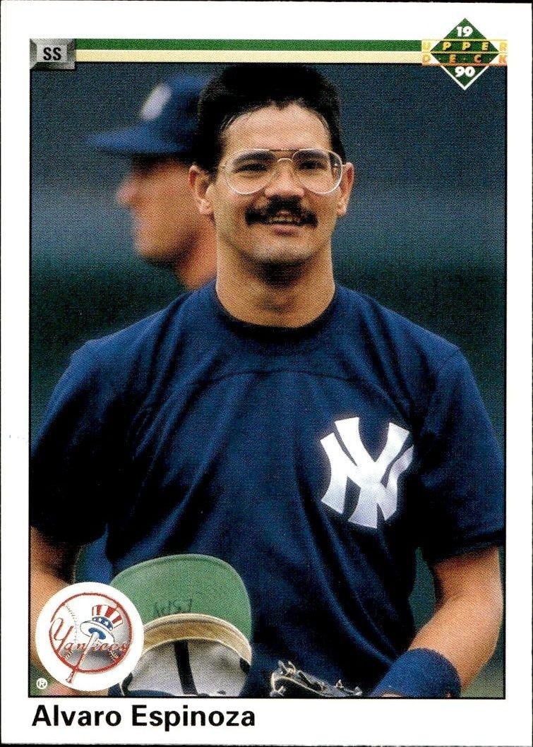 1990 Upper-Deck Low Number Alvaro Espinoza #163 trading card