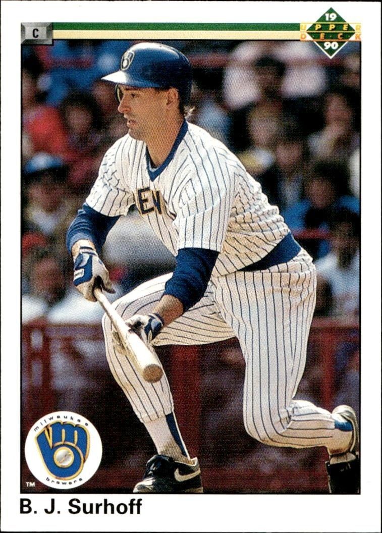 1990 Upper-Deck Low Number B.J. Surhoff #159 trading card