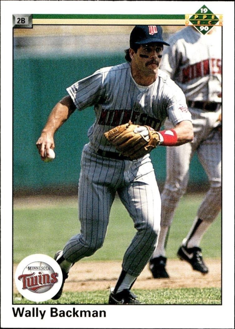 1990 Upper-Deck Low Number Wally Backman #158 trading card