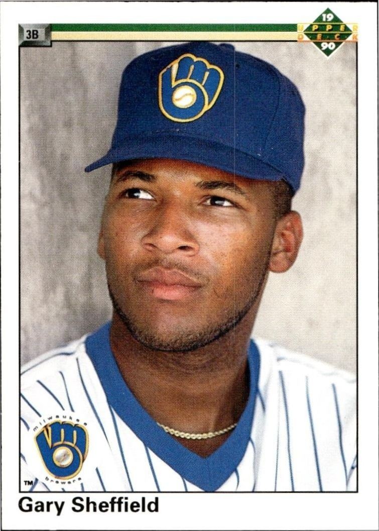 1990 Upper-Deck Low Number Gary Sheffield #157 trading card