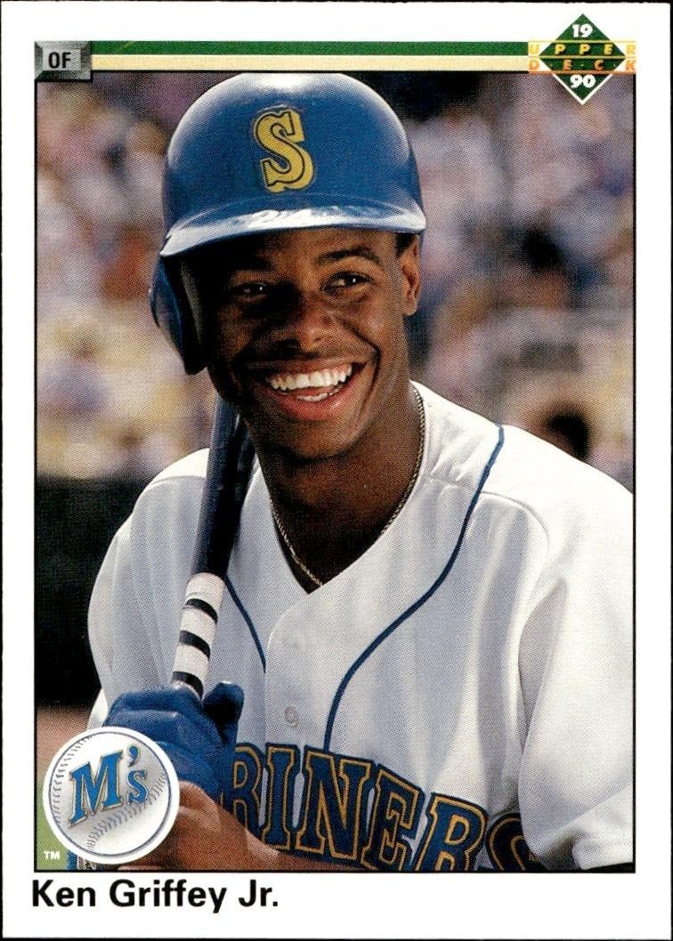 1990 Upper-Deck Low Number Ken Griffey Jr. #156 trading card