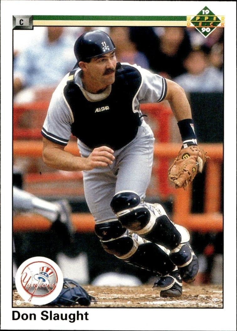 1990 Upper-Deck Low Number Don Slaught #152 trading card