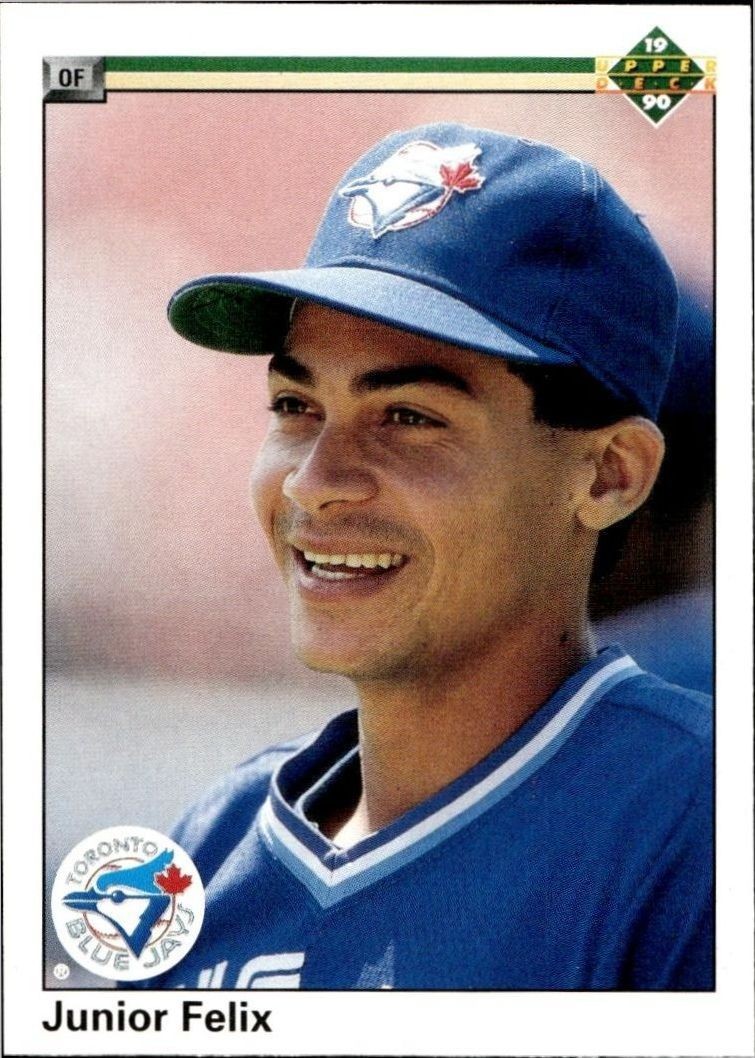 1990 Upper-Deck Low Number Junior Felix #106 trading card
