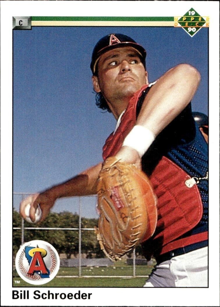 1990 Upper-Deck Low Number Bill Schroeder #149 trading card