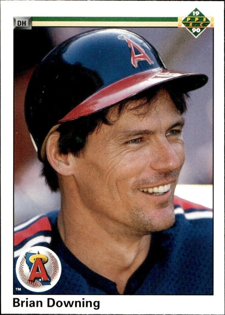 1990 Upper-Deck Low Number Brian Downing #146 trading card