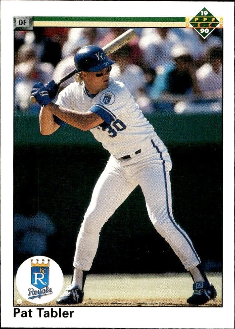 1990 Upper-Deck Low Number Pat Tabler #142 trading card