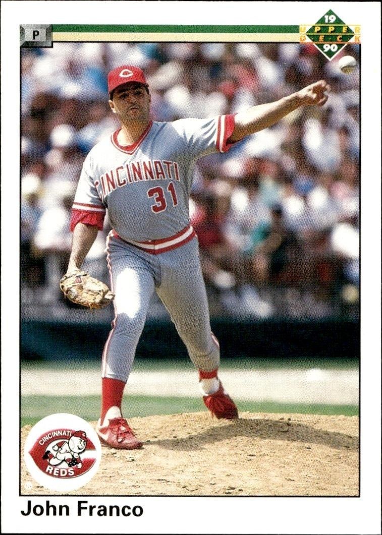 1990 Upper-Deck Low Number John Franco #139 trading card
