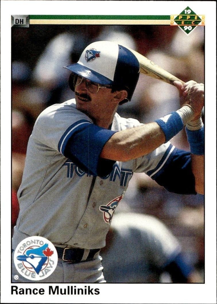 1990 Upper-Deck Low Number Rance Mulliniks #132 trading card