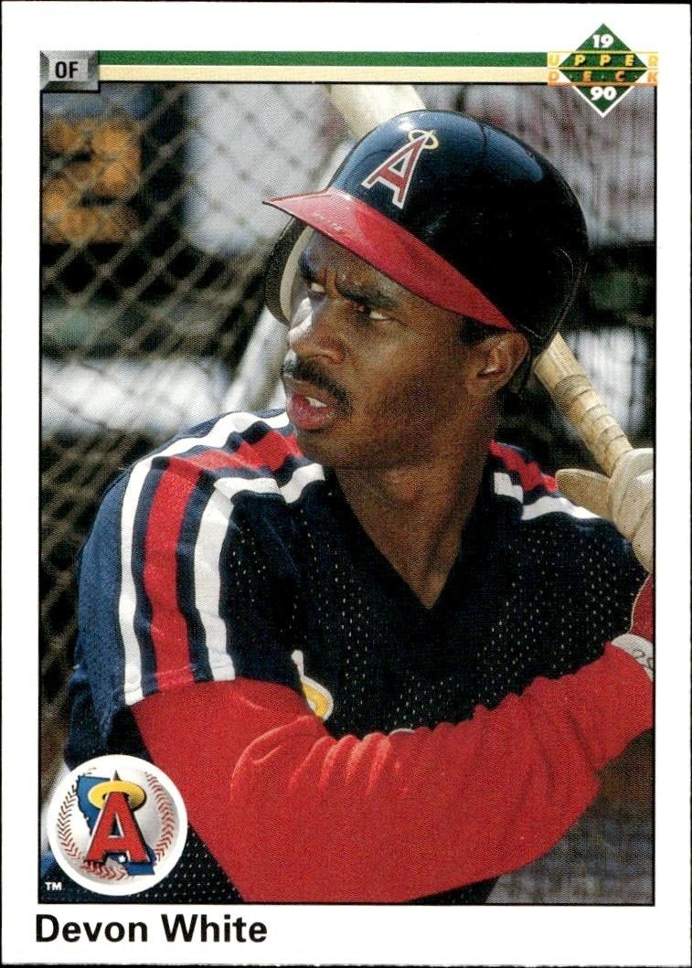 1990 Upper Deck Low Number Devon White #129 trading card