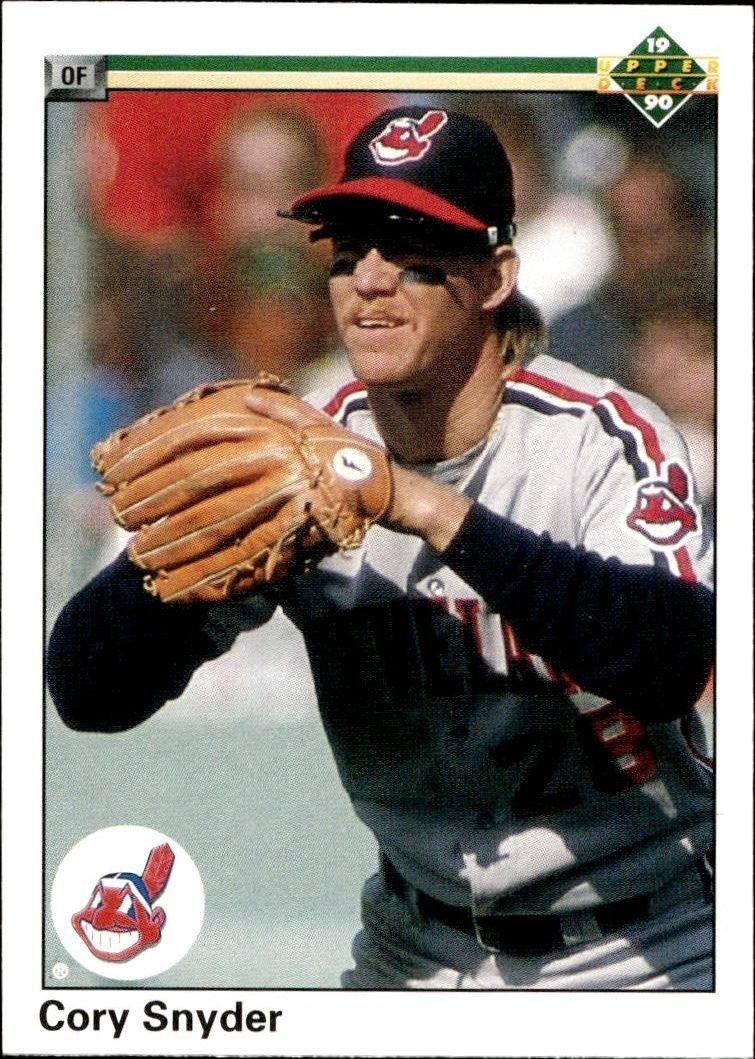 1990 Upper-Deck Low Number Cory Snyder #126 trading card